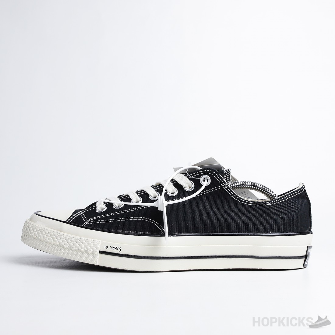 tenis cano alto converse chuck taylor all star monochrome hi branco